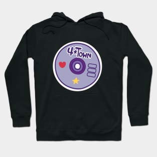 4*TOWN sticker from music video Hoodie